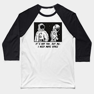 Space Break Up (Lineal) Baseball T-Shirt